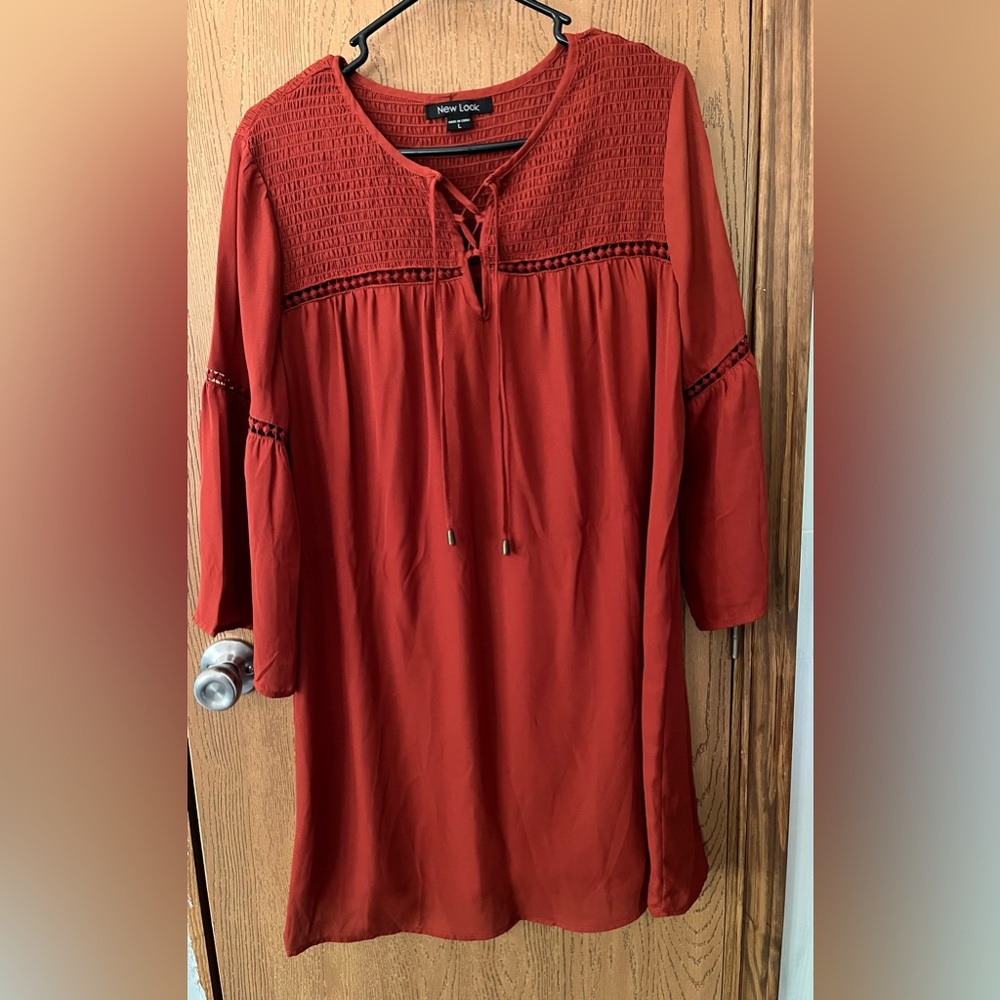Burnt Orange Dress